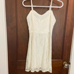 White sun dress